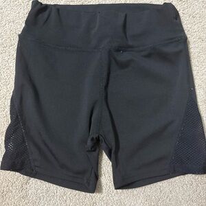 Women's Black Biker Shorts